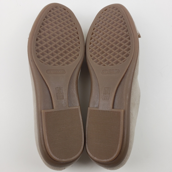 Aerosoles Tan Suede Flats - Picture 6 of 8